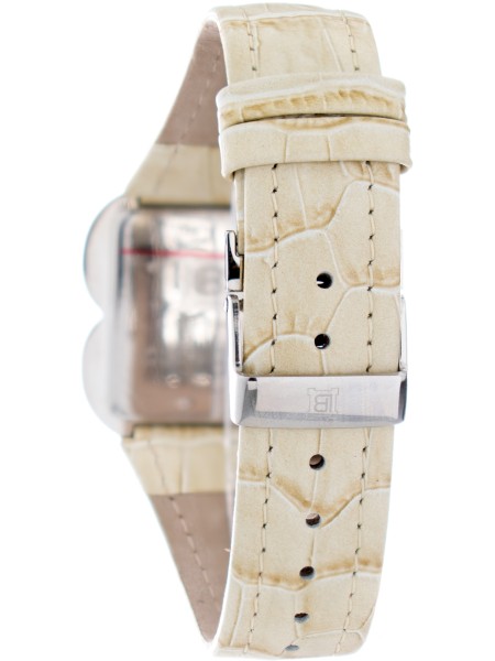 Laura Biagiotti LB0001L-BG Relógio para mulher, pulseira de cuero real