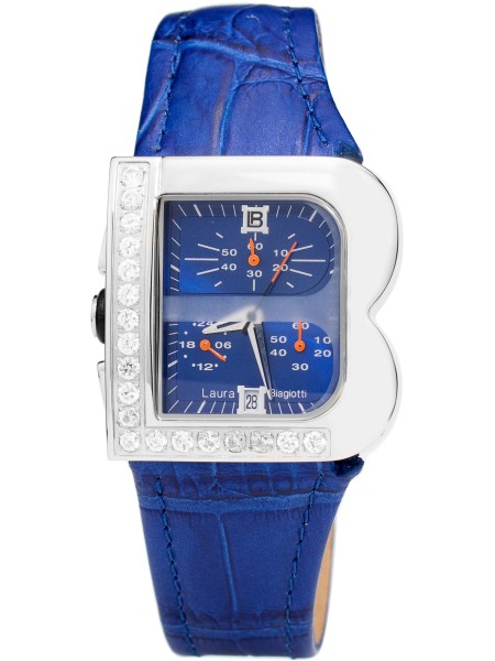 Laura Biagiotti LB0002L-02Z γυναικείο ρολόι, με λουράκι real leather