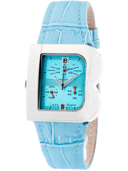 Laura Biagiotti LB0002L-04 γυναικείο ρολόι, με λουράκι real leather