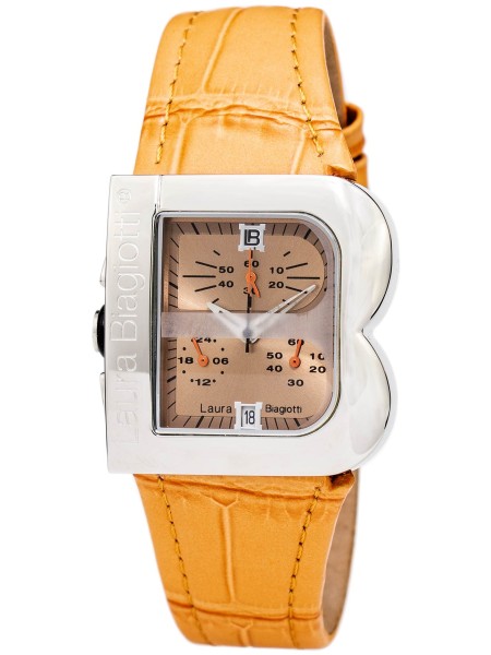 Laura Biagiotti LB0002L-06 γυναικείο ρολόι, με λουράκι real leather