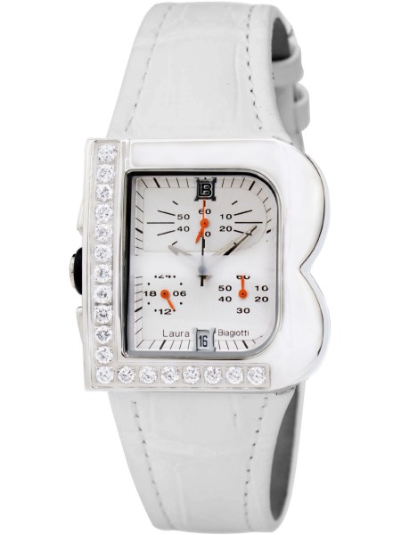 Laura Biagiotti LB0002L-07Z γυναικείο ρολόι, με λουράκι real leather