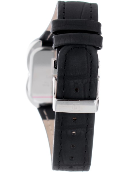 Laura Biagiotti LB0002L-NEG γυναικείο ρολόι, με λουράκι real leather