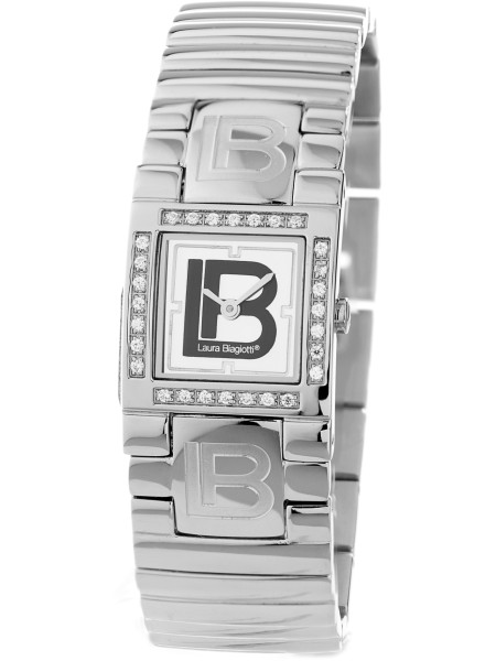 Laura Biagiotti LB0005L-01Z Relógio para mulher, pulseira de acero inoxidable