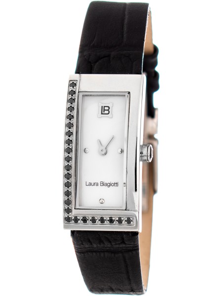 Laura Biagiotti LB0011S-01Z naisten kello, real leather ranneke
