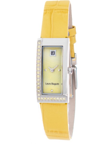 Laura Biagiotti LB0011S-05Z Γυναικείο ρολόι, real leather λουρί