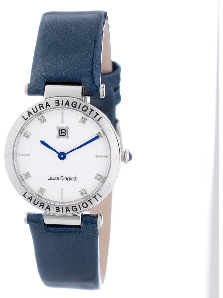 Laura Biagiotti LB0012L-03 montre de dame, cuir véritable sangle