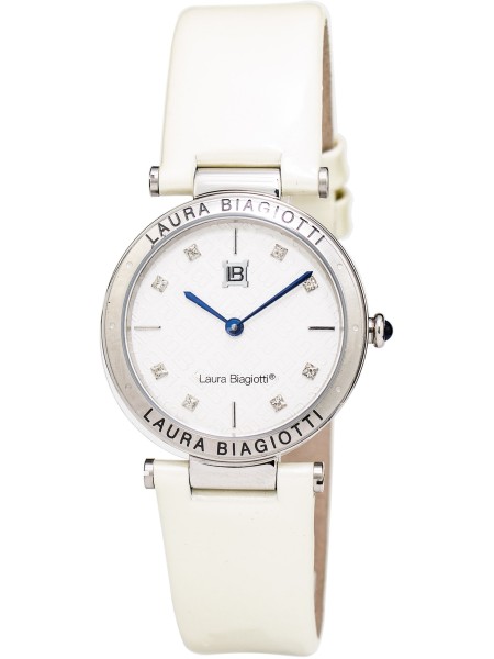 Laura Biagiotti LB0012L-05 γυναικείο ρολόι, με λουράκι real leather
