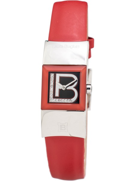 Laura Biagiotti LB0016S-02 ladies' watch, real leather strap
