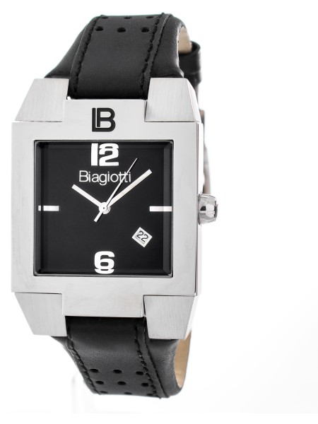 Laura Biagiotti LB0035M-NE men's watch, cuir véritable strap