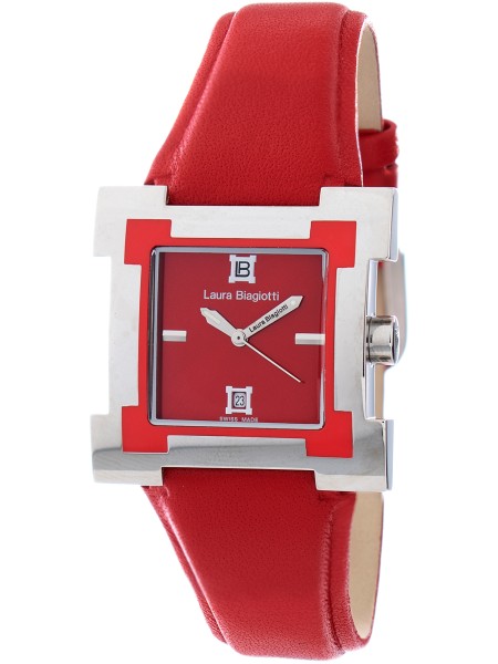 Laura Biagiotti LB0038L-RO Γυναικείο ρολόι, real leather λουρί