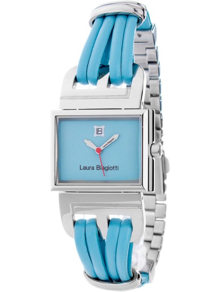 Laura Biagiotti LB0046L-06 Relógio para mulher, pulseira de cuero real
