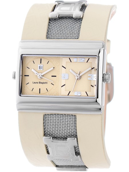Laura Biagiotti LB0047-BEIGE dámské hodinky, pásek real leather