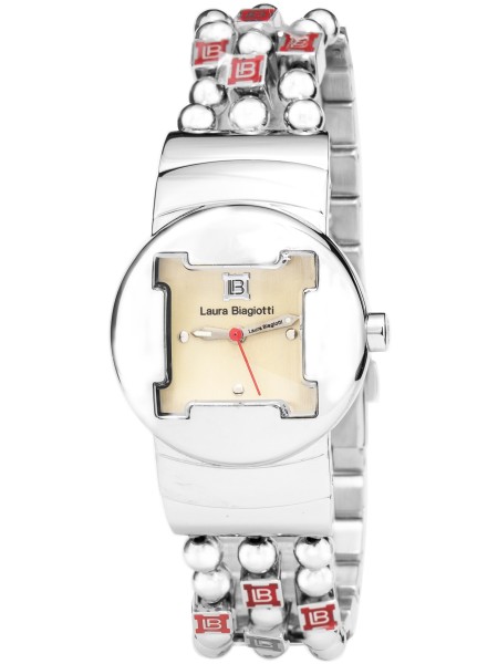 Laura Biagiotti LB0049L-03M Relógio para mulher, pulseira de acero inoxidable