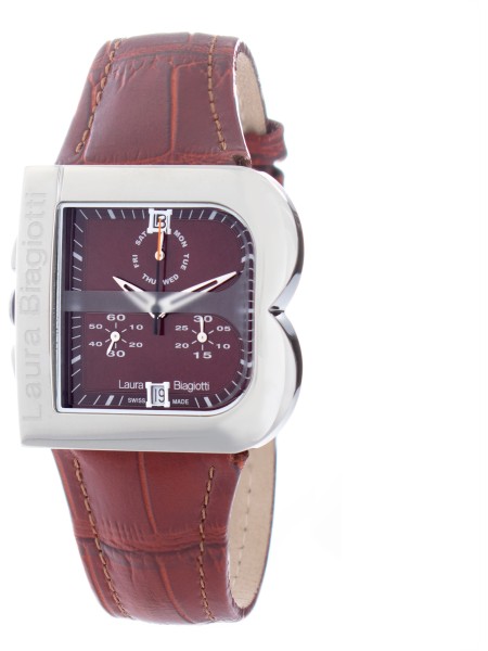 Laura Biagiotti LB0002L-MA дамски часовник, real leather каишка