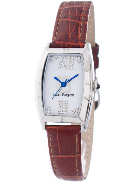 Laura Biagiotti LB0010L-03 Relógio para mulher, pulseira de cuero real