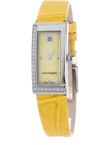 Laura Biagiotti LB0011L-AM ladies' watch, real leather strap