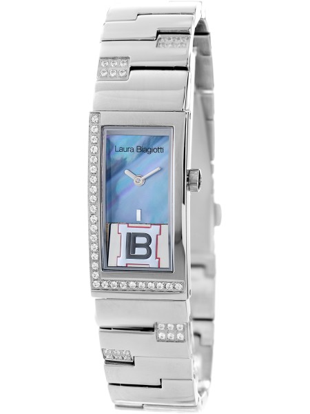 Laura Biagiotti LB0021S-01Z γυναικείο ρολόι, με λουράκι stainless steel