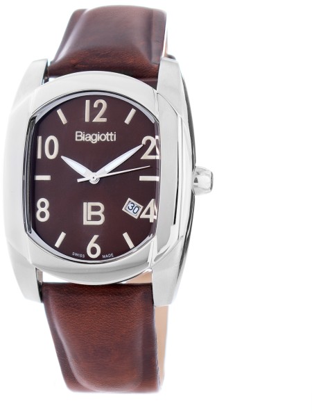 Laura Biagiotti LB0030M-MA men's watch, real leather strap