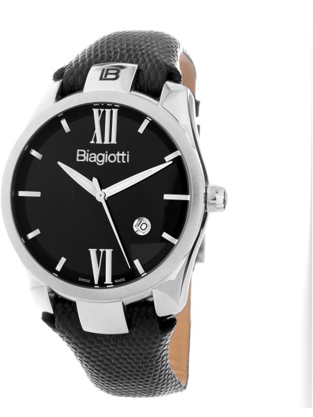 Laura Biagiotti LB0032M-NE men's watch, real leather strap