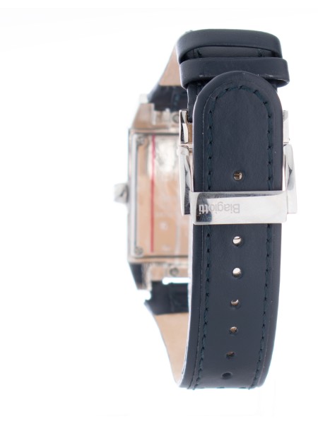 Laura Biagiotti LB0035M-AZ Herrenuhr, real leather Armband