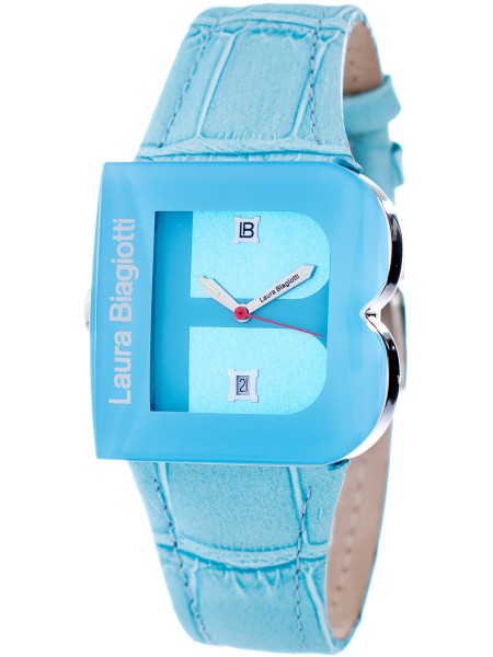 Laura Biagiotti LB0037L-05 γυναικείο ρολόι, με λουράκι real leather