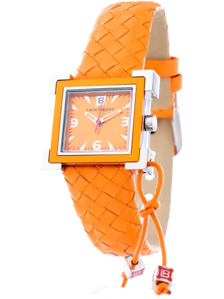 Laura Biagiotti LB0040L-05 γυναικείο ρολόι, με λουράκι real leather