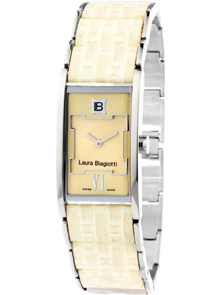 Laura Biagiotti LB0041L-BG Damenuhr, stainless steel Armband