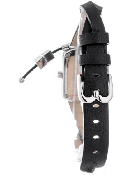 Laura Biagiotti LB0044L-NE Damenuhr, real leather Armband