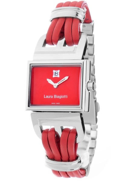 Laura Biagiotti LB0046L-03 γυναικείο ρολόι, με λουράκι real leather