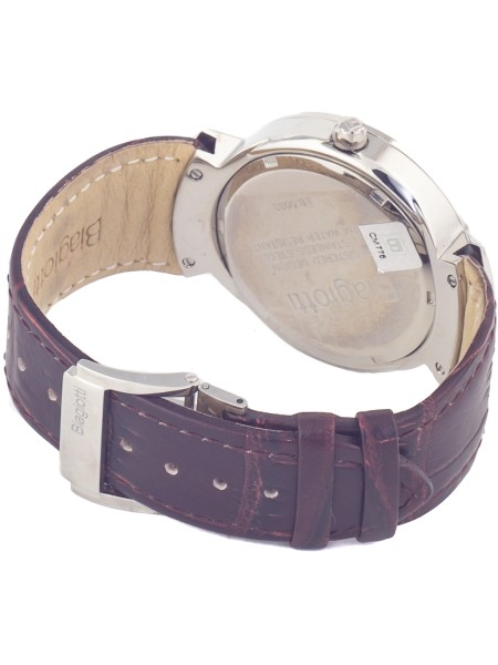 Laura Biagiotti LB0033M-04 Herrenuhr, real leather Armband