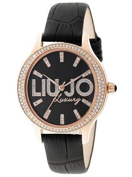 Liujo TLJ766 Relógio para mulher, pulseira de cuero real