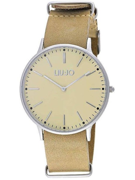Liujo TLJ967 men's watch, cuir véritable strap