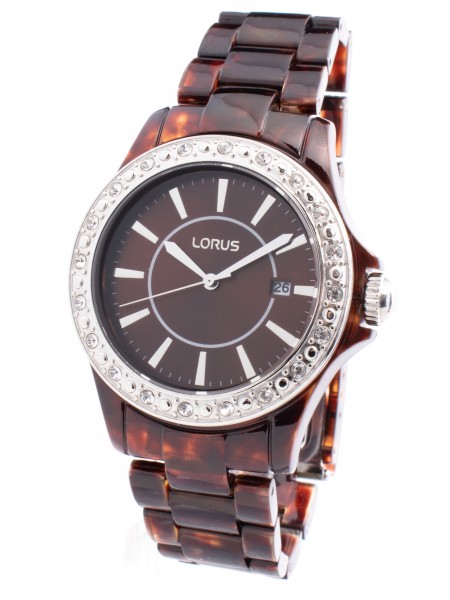 Lorus RH967EX9 Relógio para mulher, pulseira de caucho