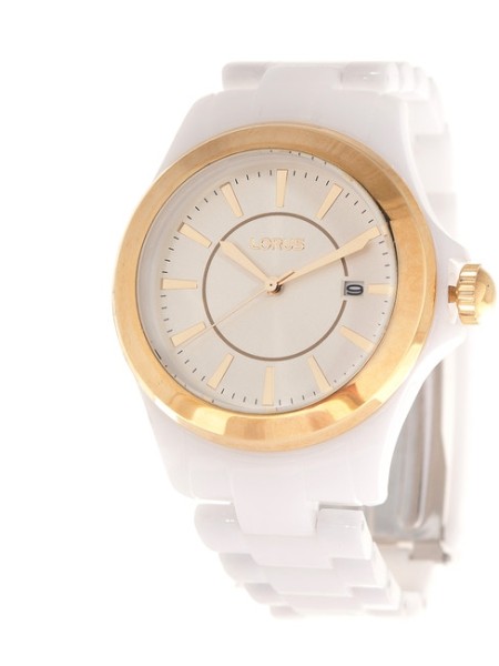 Lorus RH976EX9 Relógio para mulher, pulseira de el plastico
