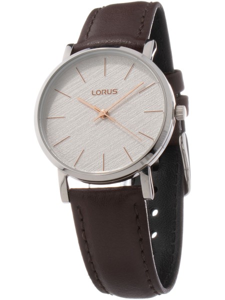 Lorus RG235PX9 ladies' watch, real leather strap