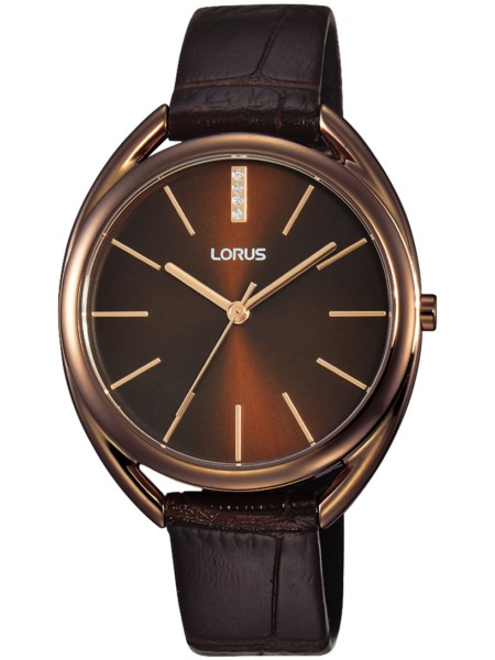 Lorus RG209KX9 arloġġ tan-nisa, real leather ċinga