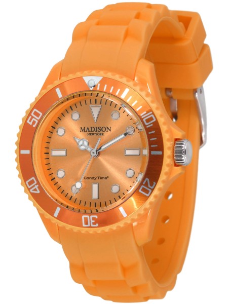 Madison L4167-22 Γυναικείο ρολόι, rubber λουρί