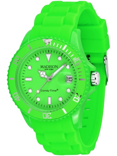 Madison U4503-49 γυναικείο ρολόι, με λουράκι rubber
