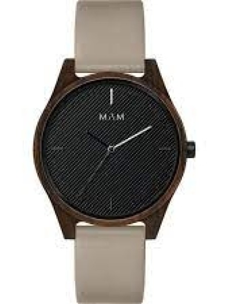 Mam MAM618 γυναικείο ρολόι, με λουράκι real leather