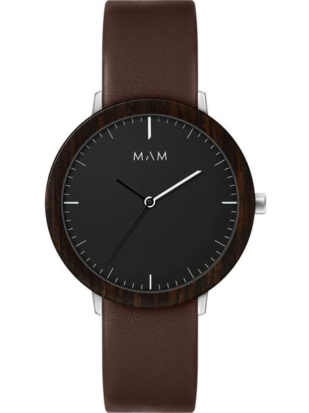 Mam MAM627 Γυναικείο ρολόι, real leather λουρί