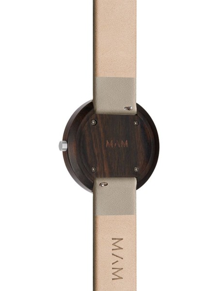Mam MAM645 ladies' watch, real leather strap