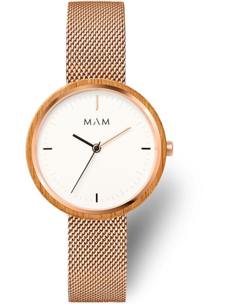 Mam MAM669 Relógio para mulher, pulseira de acero inoxidable