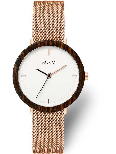Mam MAM679 Relógio para mulher, pulseira de acero inoxidable