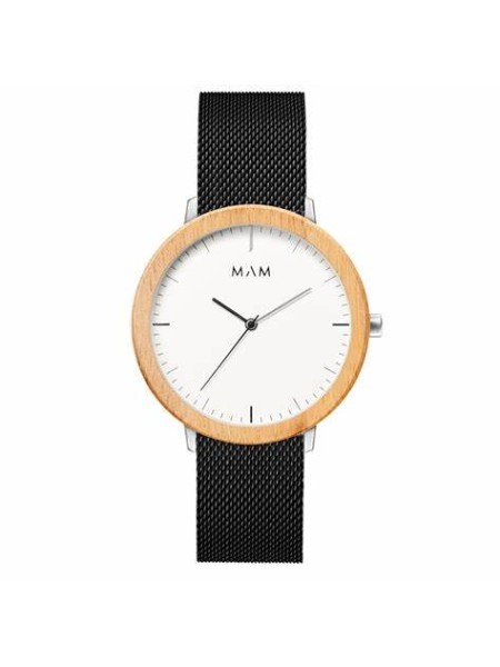 Mam MAM687 ladies' watch, real leather strap