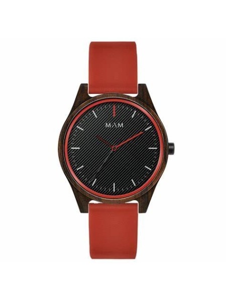 Mam MAM695 ladies' watch, real leather strap