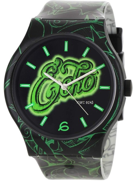 Marc Ecko E06507M1 Relógio para mulher, pulseira de el plastico