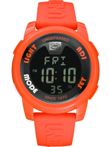 Marc Ecko E07503G9 Relógio para mulher, pulseira de silicona