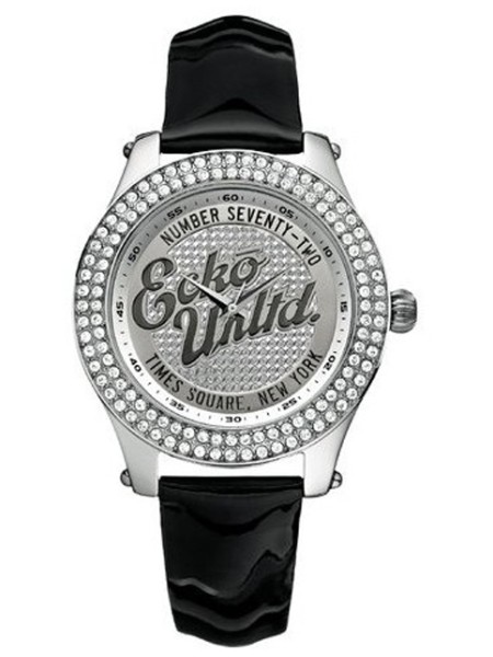 Marc Ecko E10038M1 Γυναικείο ρολόι, real leather λουρί