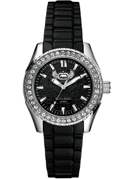 Marc Ecko E11599M1 Relógio para mulher, pulseira de silicona