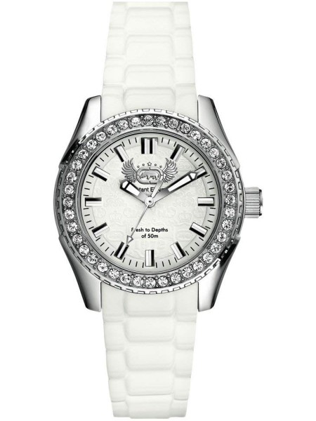 Marc Ecko E11599M2 Relógio para mulher, pulseira de silicona